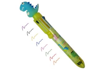 خودکار هشت رنگ دایناسوری