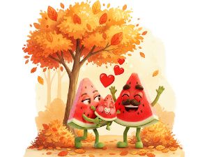 بادی آستین بلند سورمه ای طرح خونواده هندونه ای